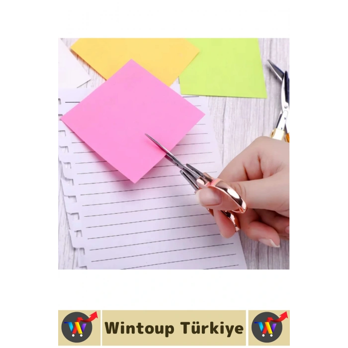 Özel Model Seyahat Kiti Okul Ofis Kamp Outdoor Kullanım Pratik Güvenli Katlanabilir Makas 10 Cm