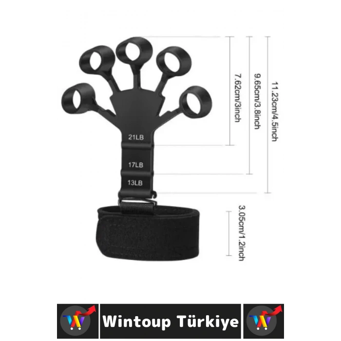 Premium Antrenman Kas El Bilek Kol Parmak Geliştirme Güçlendirme Esnek Silikon Direnç Lastiği 2 Adet