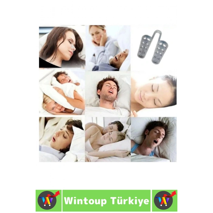 Özel Model Rahat Nefes Alıp Verme Horlama Azaltıcı Uyku Bozukluğu Önleyen Burun Delik Aparatı 5 Adet