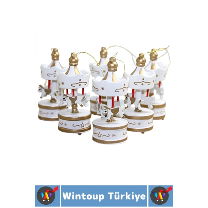 Özel Seri Dekoratif Hediyelik Koleksiyon Ev Ofis Masa Üstü Süs Şık Ahşap Atlı Karınca 6lı Özel Set