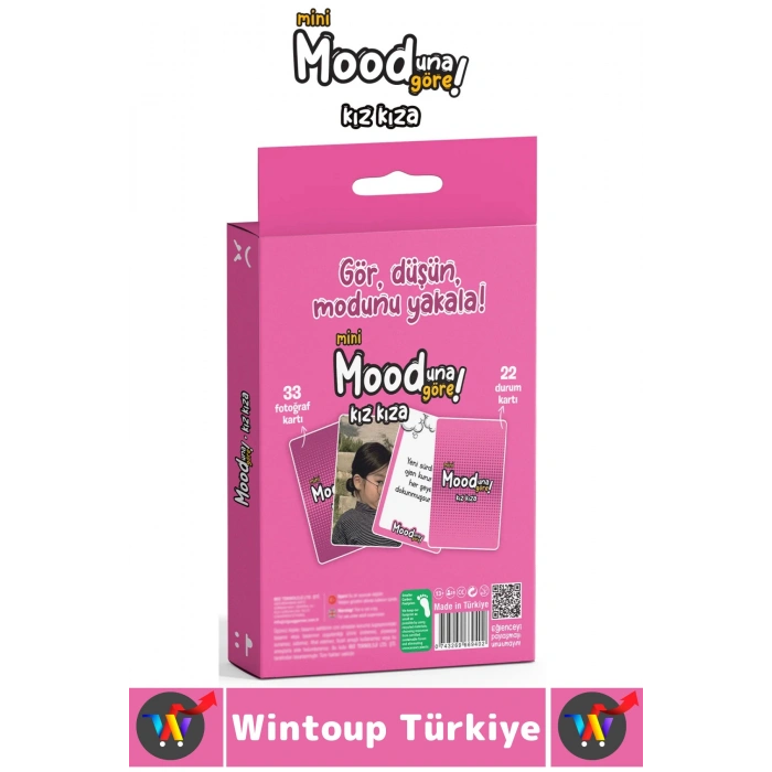 Eğlenceli Arkadaş Ortamı Sevgili Çift Parti İçki Kart Oyunu Mooduna Göre Mini-Kız Kıza 55 Kart