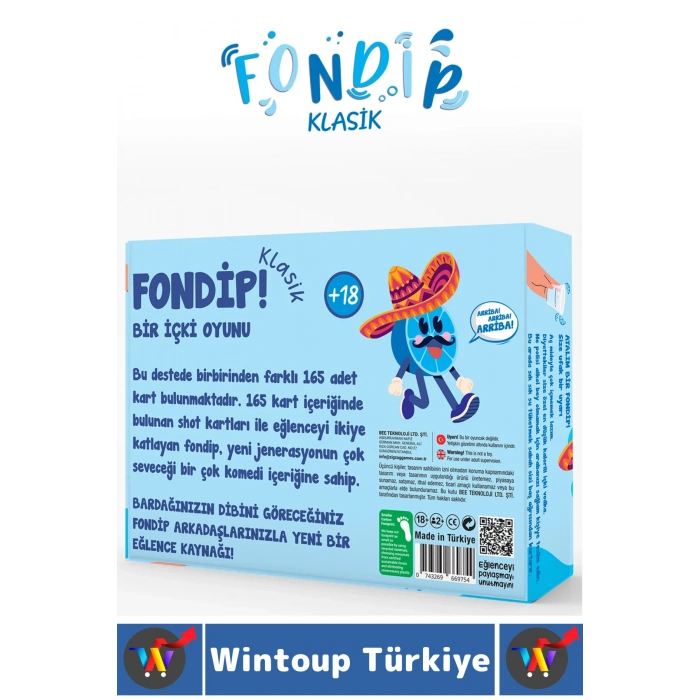 Eğlenceli Arkadaş Grup Ortamı Sevgili Çift Cesaret İçki Shot Oyunu Fondip Klasik-165 Kart