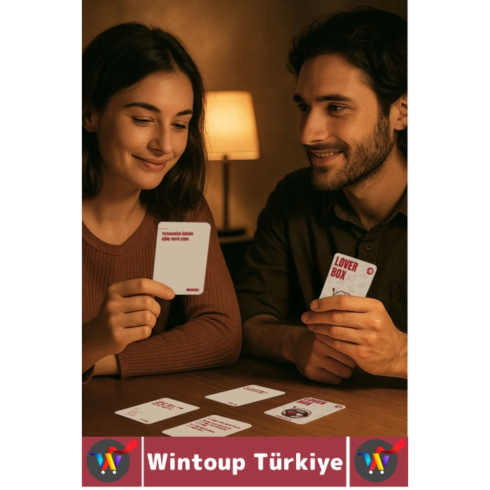 Fantezi Özel Gün Sevgili Çift Partner Cesaret Kart Görev Oyun Lover Box-Çiftlere Özel 55 Kart