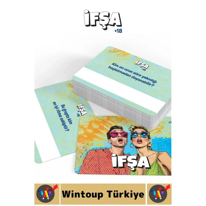 Eğlenceli Kız Erkek Grup Sevgili Arkadaş Ortamı Cesaret Dürüstlük Tahmin Kart Oyun İfşa +18 -56 Kart