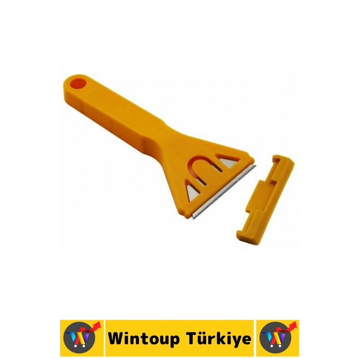 Ergonomik Kolay Tutuş Keskin Bıçaklı Otomobil Don Sert Kir Tabakası Cam Yapışkan Bant Buz Kazıyıcı