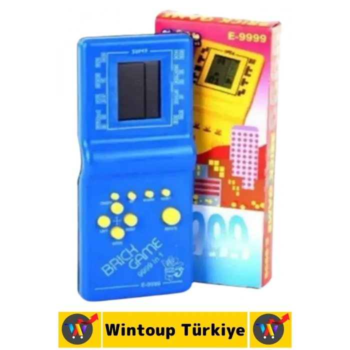 Özel Model Retro Oyuncak Pilli Mini El Atarisi Analitik Hızlı Düşünme Nostalji Konsol Bulmaca Tetris