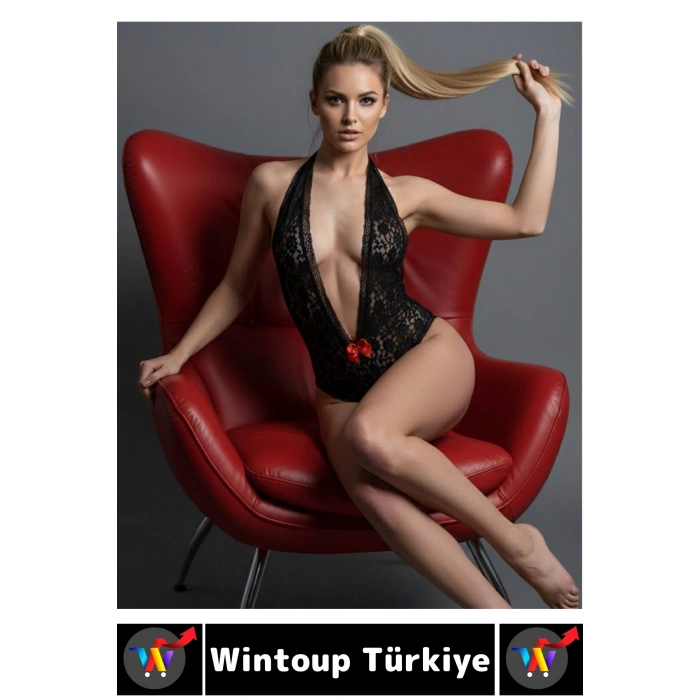 Özel Model Yılbaşı Sevgililer Günü Gündelik Gece Zarif Sexy Çok Şık Fantezi Kadın Dantelli Bodysuit