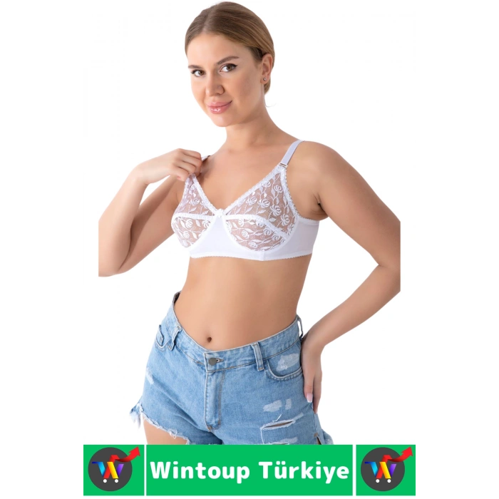 Özel Üretim Meme Dikleştirici Şekillendirici Esnek Konforlu Şık Dantelli Göğüs Toparlayıcı Sütyen