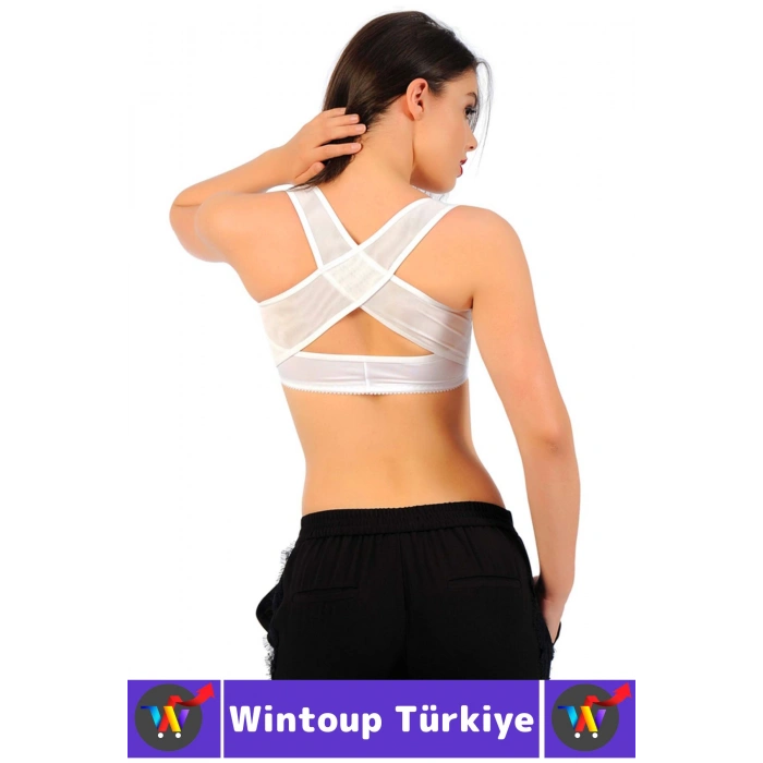 İz İç Göstermez Şekillendirici Esnek Konforlu Estetik Şık Sırt Toparlayıcı Korse