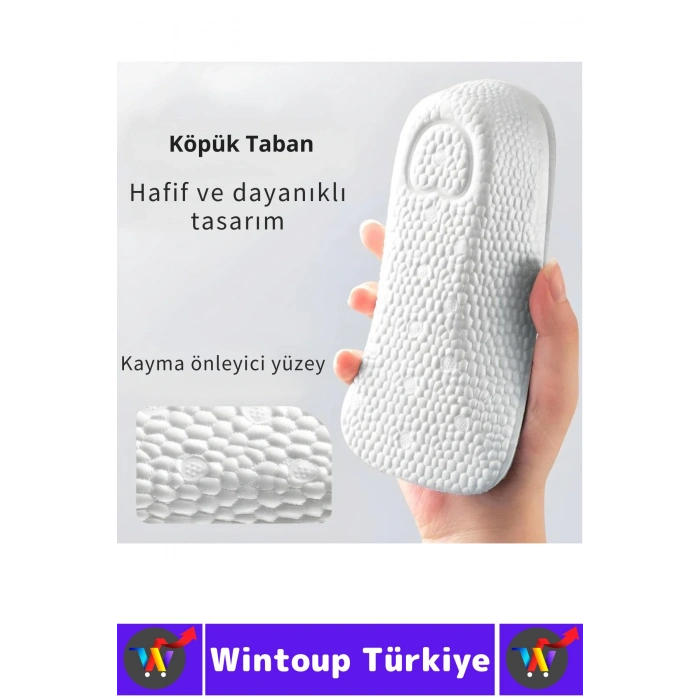 Rahat Bot Spor Ayakkabısı Kadın Erkek 3.5 Cm Boy Uzatan Gizli Topuk Yükseltici Köpük Tabanlık 2 Çift