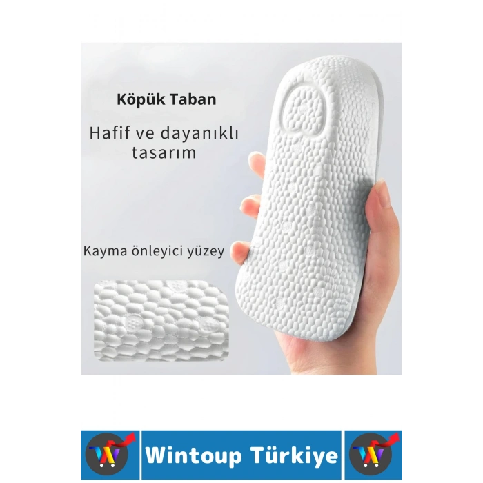 Rahat Bot Spor Ayakkabısı Kadın Erkek 1.5 Cm Boy Uzatan Gizli Topuk Yükseltici Köpük Tabanlık 2 Çift