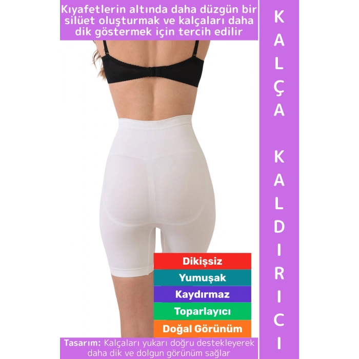 İz İç Göstermez Popo Bel Göbek Toparlayıcı Yumuşak Konforlu Kadın Dikişsiz Kalça Kaldırıcı Korse