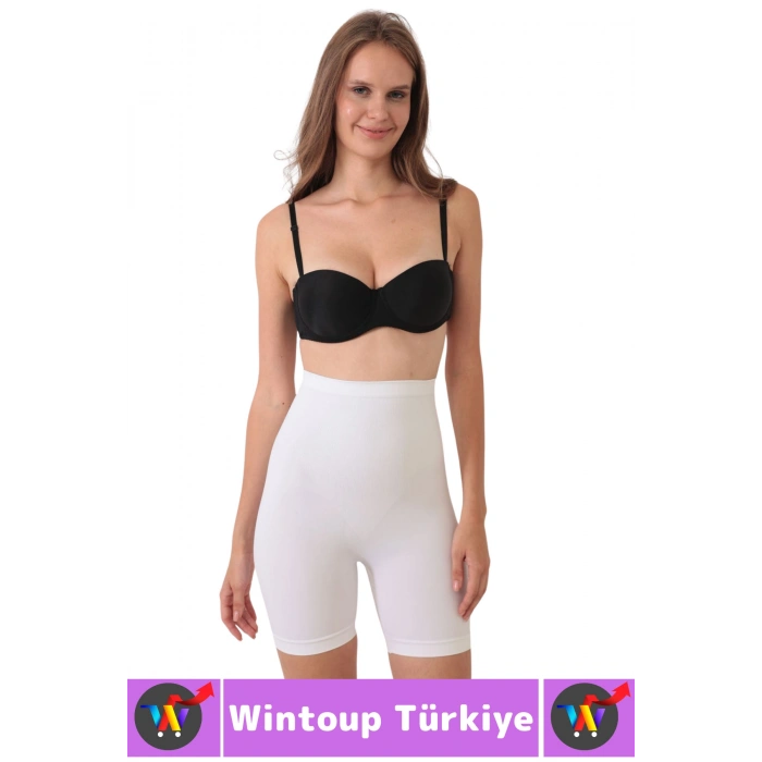 İz İç Göstermez Popo Bel Göbek Toparlayıcı Yumuşak Konforlu Kadın Dikişsiz Kalça Kaldırıcı Korse