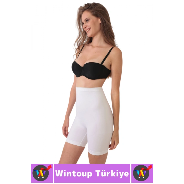 İz İç Göstermez Popo Bel Göbek Toparlayıcı Yumuşak Konforlu Kadın Dikişsiz Kalça Kaldırıcı Korse