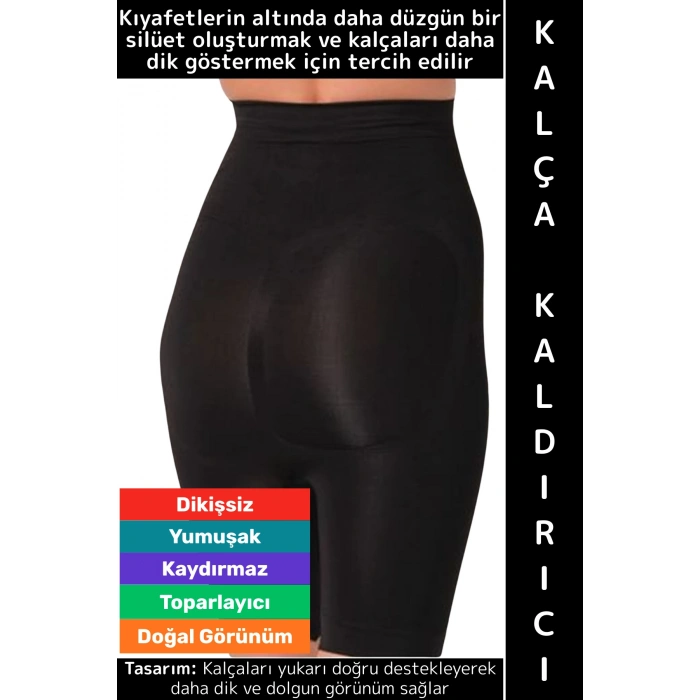 İz İç Göstermez Popo Bel Göbek Toparlayıcı Yumuşak Konforlu Kadın Dikişsiz Kalça Kaldırıcı Korse