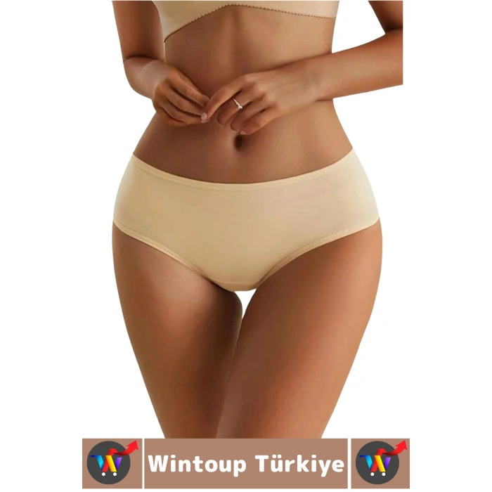 İz İç Göstermez Bel Alt Karın Toparlayıcı Konforlu Esnek Kadın Kalça Popo Şekillendirici Külot Korse