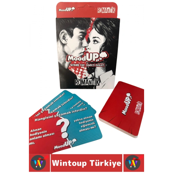 Eğlenceli Vakit Çift Sevgili Bağları Güçlendirme Ev Tatil Soru Görev Oyunu 40 Kart-MoodUP Romantik
