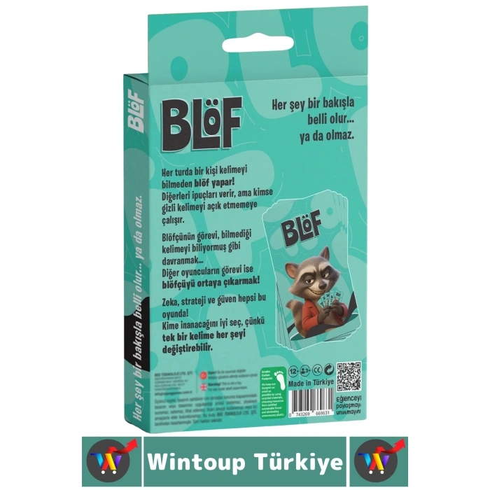 Eğlenceli Aile Arkadaş Ortam Kız Gecesi Parti Bol Kahkaha Neşe Dikkat Strateji Güven Kart Oyunu BLÖF