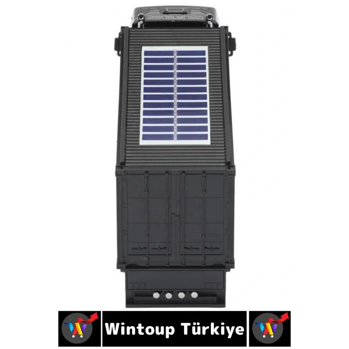 Premium Dekoratif Yüksek Ses Speaker USB AUX FM Şık Dorseli Tır Tasarımlı Retro Bluetooth Hoparlör