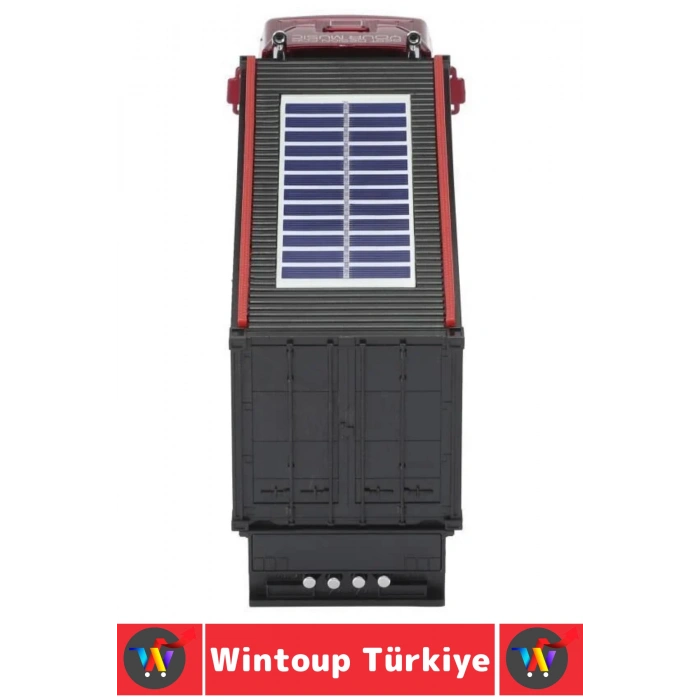 Premium Dekoratif Yüksek Ses Speaker USB AUX FM Şık Dorseli Tır Tasarımlı Retro Bluetooth Hoparlör