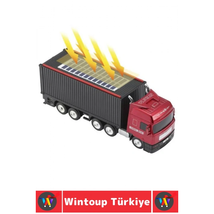 Premium Dekoratif Yüksek Ses Speaker USB AUX FM Şık Dorseli Tır Tasarımlı Retro Bluetooth Hoparlör