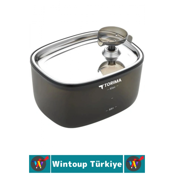 Premium Evcil Hayvan Kedi Köpek Ultra Sessiz Temiz Su Pınarı Otomatik Filtreli Su Çeşmesi 2.5 Litre