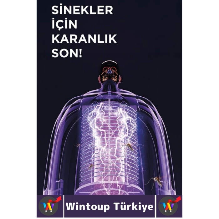 Premium İç Dış Mekan Elektrikli Lamba Sivrisinek Kovucu Sineksavar Şarjlı UV Sinek Öldürücü Mavi