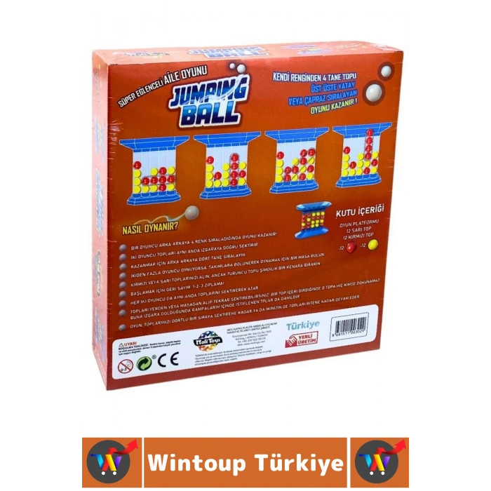 Eğitici Çocuk Dikkat Konsantrasyon El Göz Koordinasyonu Strateji Gelişim Eğlenceli Oyun Zıplayan Top