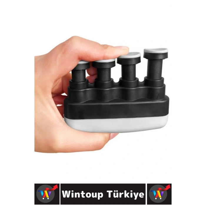 Kompakt Rehabilitasyon Müzisyen Gitar Bas Piyano Parmak El Bilek Güçlendirici Yaylı Egzersiz Aleti