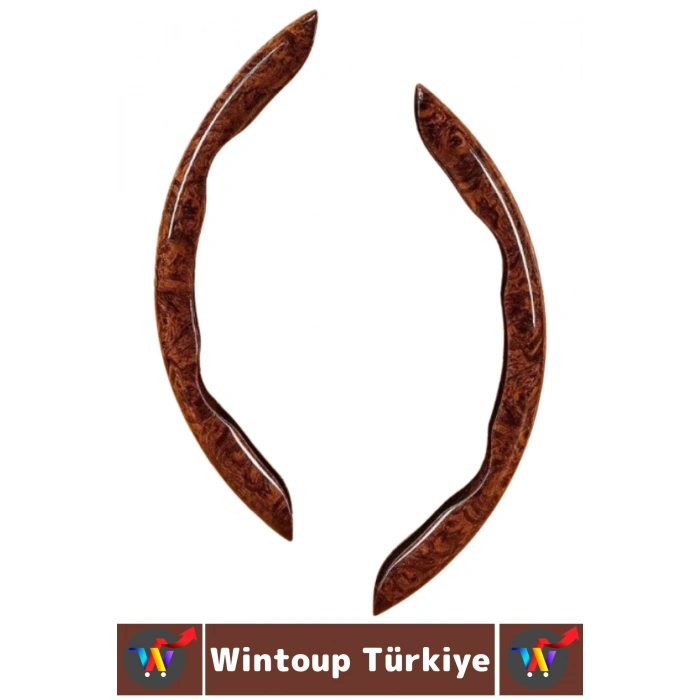 Uzun Ömürlü Kolay Kavrama Otomobil Minibüs Şık Estetik Direksiyon Simidi Koruma Kılıfı 2li 38 Cm