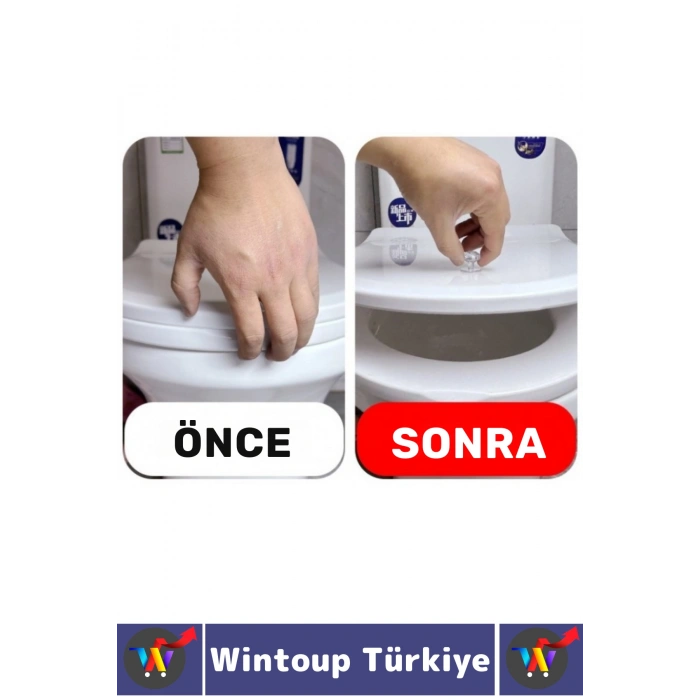 Montajsız Çekmece Dolap Klozet Kapağı Şık Kristal Tasarım Çok Amaçlı Yapışkanlı Tutacak Buton 8 Adet