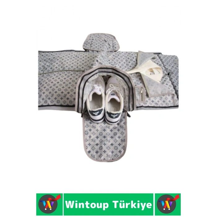 Pratik Düğün Takım Elbise Gömlek Kırışma Önleyen Geniş İç Hacim Cepli Elbise Kılıfı Seyahat Çantası