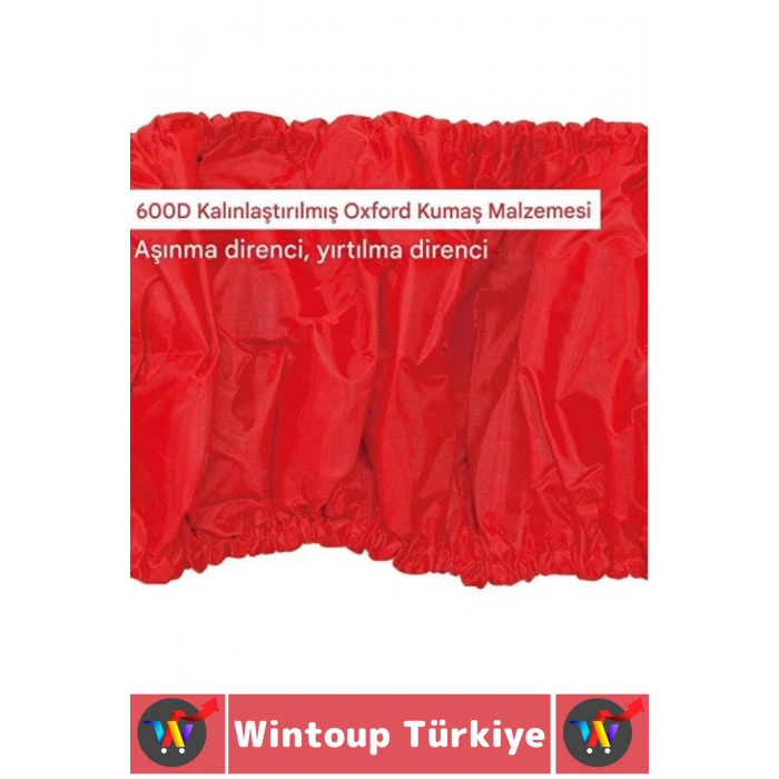 Kolay Montaj Dayanıklı Çelik Gövde Outdoor Bahçe Teras Kamp Spor Eğlenceli Kırmızı Trambolin 102 Cm