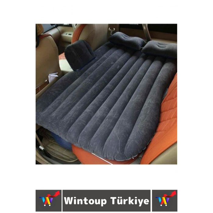 Özel Üretim Konforlu Araba Yatağı Outdoor Kamp Piknik Havuz Pompa Hediyeli Araç İçi Şişme Yatak Seti