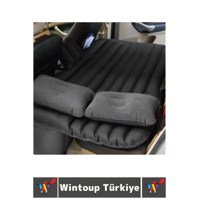 Özel Üretim Konforlu Araba Yatağı Outdoor Kamp Piknik Havuz Pompa Hediyeli Araç İçi Şişme Yatak Seti