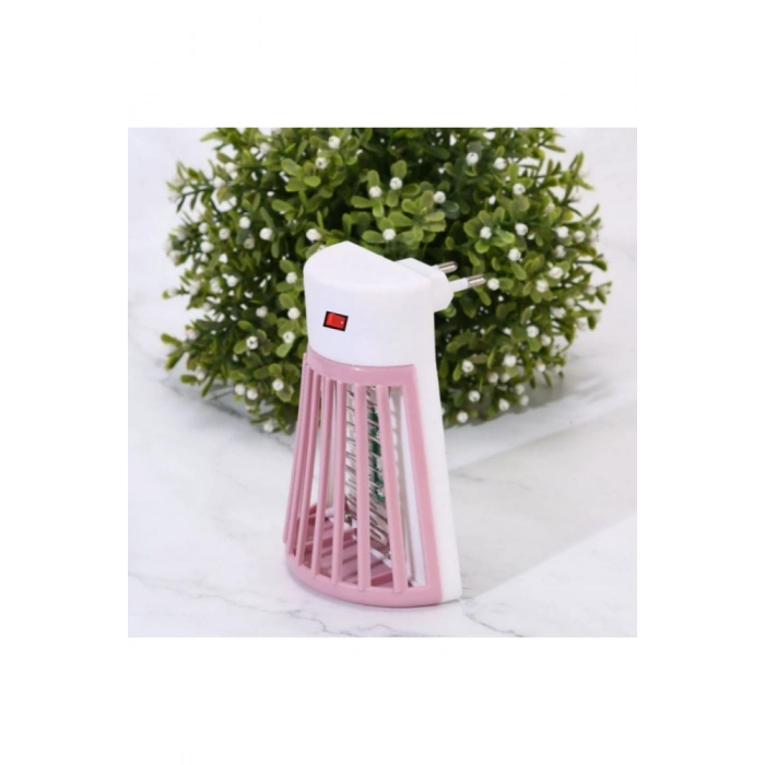 Kompakt Sessiz 1 W Ev Ofis Yatak Odası Prize Takılan UV Işık Böcek Haşere Sivri Sinek Öldürücü Lamba