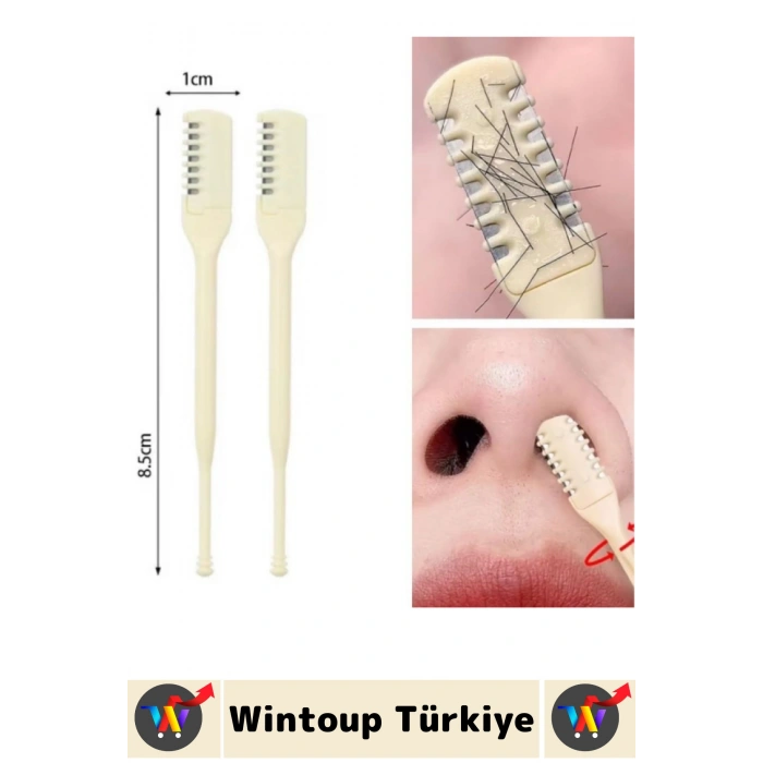 Kişisel Bakım Yıkanabilir Tekrar Kullanılabilir Pratik Hijyenik Kulak Burun Kıl Temizleme Kiti 2in1
