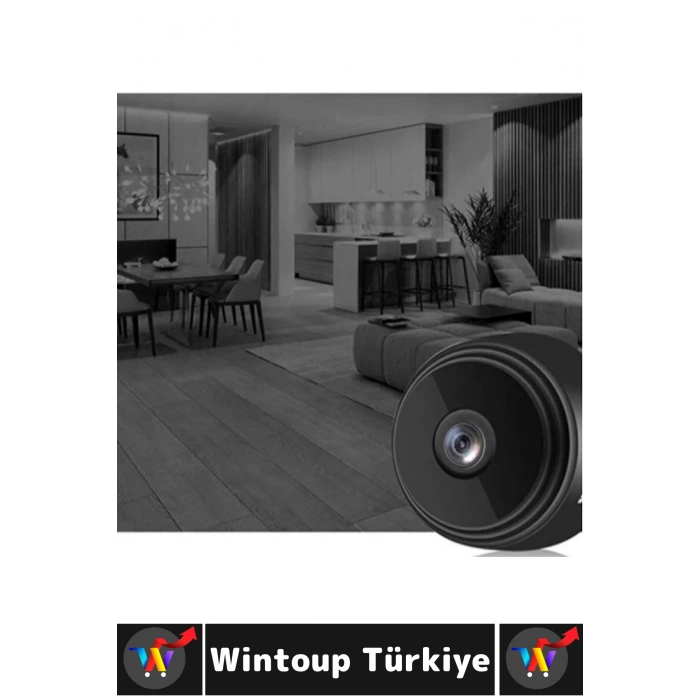 Premium Mobil Uygulamalı Gece Görüşü Bebek Çocuk Odası Ev Ofis Şık HD Wi-Fi Mini Güvenlik Kamerası