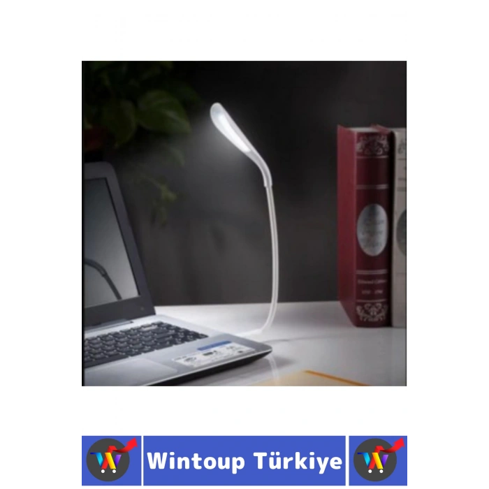 Premium Dayanıklı Esnek Kitap Bilgisayar Başı Kompakt 14 Led 3 Kademeli USB Dokunmatik Okuma Lambası