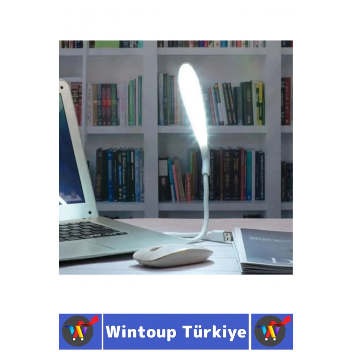 Premium Dayanıklı Esnek Kitap Bilgisayar Başı Kompakt 14 Led 3 Kademeli USB Dokunmatik Okuma Lambası