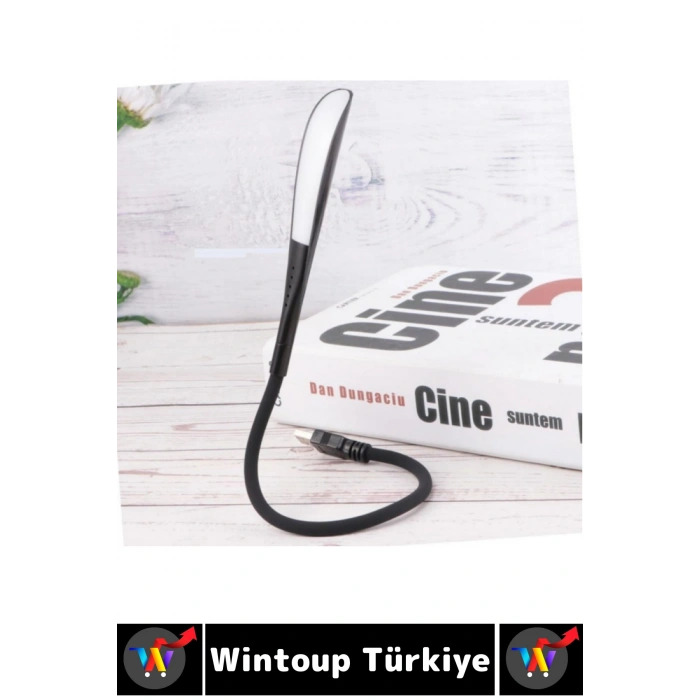 Premium Dayanıklı Esnek Kitap Bilgisayar Başı Kompakt 14 Led 3 Kademeli USB Dokunmatik Okuma Lambası