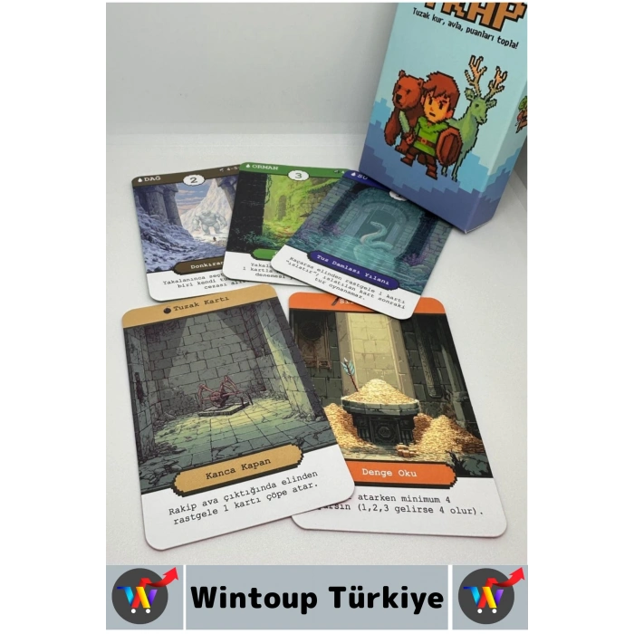 Yeni Sezon Eğlenceli Arkadaş Ortamı Aile Şans Komedi Strateji Beceri Geliştiren Kart Oyunu-Trap