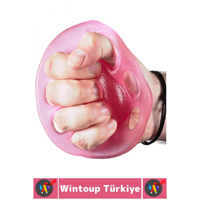 Ameliyat Sonrası Fizyoterapi Müzisyen Sporcu El Parmak Bilek Kas Güçlendirici Silikon Egzersiz Aleti