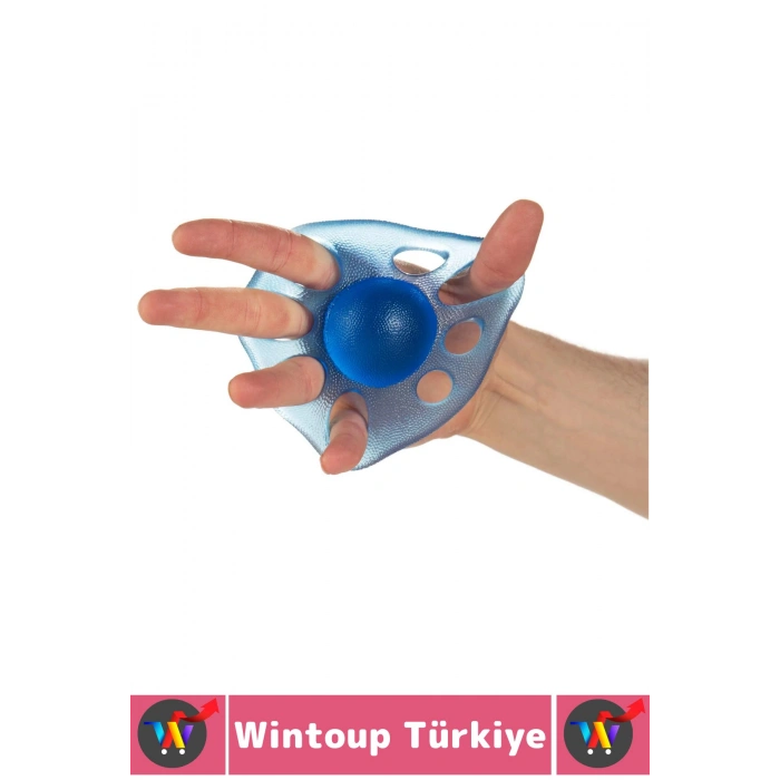 Ameliyat Sonrası Fizyoterapi Müzisyen Sporcu El Parmak Bilek Kas Güçlendirici Silikon Egzersiz Aleti