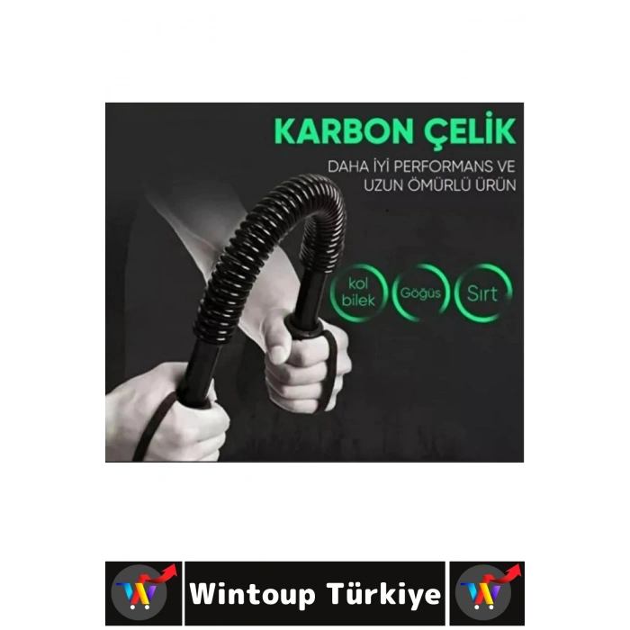 Dayanıklı Çelik Yay Üst Vücut Göğüs Sırt Ön Kol Bilek Esneklik Kuvvet Kas Geliştirici Egzersiz Aleti