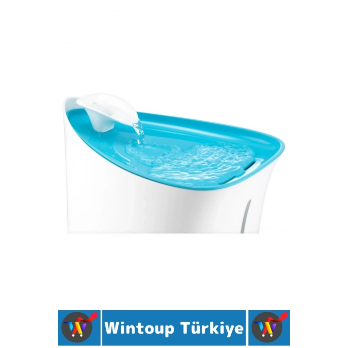 Evcil Hayvan Sessiz Çalışma Geniş Hazneli Aktif Karbon Filtre Otomatik Uyarılı Kedi Köpek Su Kabı