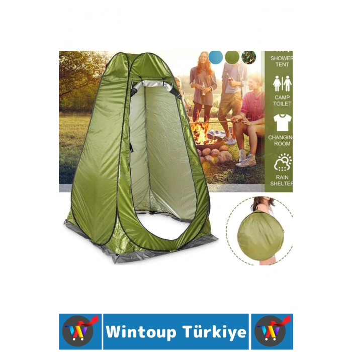 Outdoor Piknik Balıkçılık Duş Tuvalet Gizlilik Pratik Taşıma Çantalı Otomatik Kamp Giyinme Çadırı