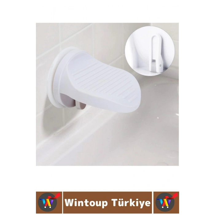 #BanyoAksesuar Yaşlı Sağlık Sorunu Tıraş Bakımı Kaydırmaz Pedallı Dayanıklı Şık Duş Ayak Dayanağı