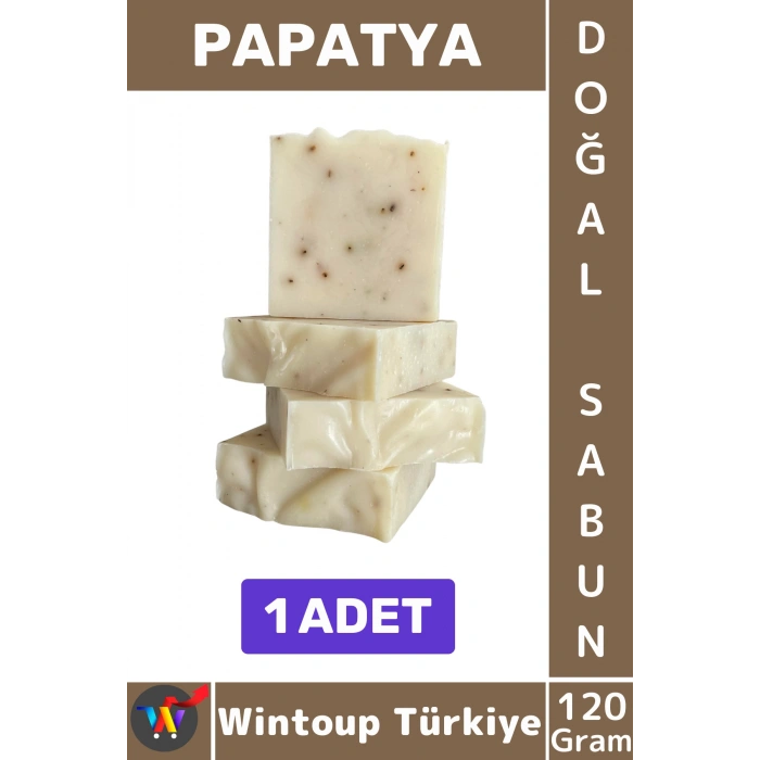 #KatıSabun %100 Doğal Bitkisel El Yüz Saç Vücut Cilt İçin Organik Papatya Sabunu 120 Gram