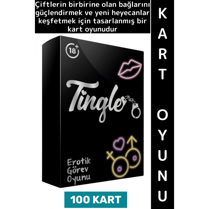 #KartOyunu Eğlenceli Romantik Keyif Vakit Sürpriz Görev Etkinlik Sevgili Çift İlişki 100 Kartlı Oyun